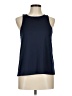 ASOS 100% Polyester Blue Sleeveless T-Shirt Size 6 - photo 1