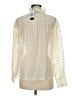 Gracia 100% Polyester Ivory Long Sleeve Blouse Size M - photo 2