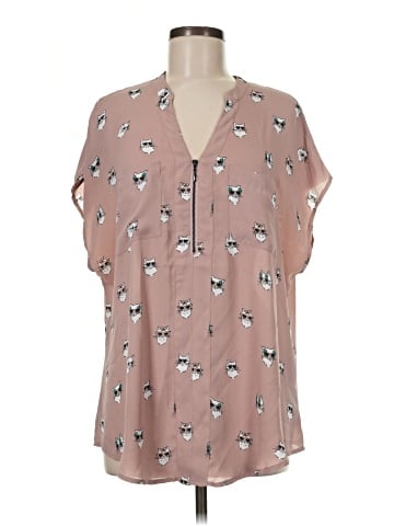 Torrid Short Sleeve Blouse (view 1)