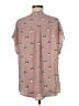 Torrid 100% Polyester Pink Short Sleeve Blouse Size Med Plus (00) - photo 2