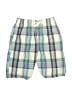OshKosh B'gosh 100% Cotton Plaid Blue Shorts Size 7 - photo 1