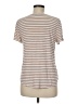 Green Envelope Stripes Tan Short Sleeve T-Shirt Size M - photo 2