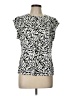 Karl Lagerfeld Paris Silver Short Sleeve Blouse Size L (estimated) - photo 1