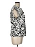 Karl Lagerfeld Paris Silver Short Sleeve Blouse Size L (estimated) - photo 4