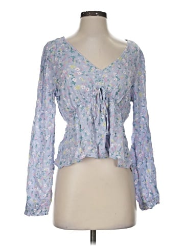 Hippie Rose Long Sleeve Blouse (view 1)