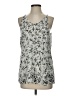 CAbi 100% Polyester Silver Sleeveless Blouse Size XS - photo 1