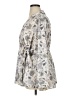 Torrid 100% Polyester Paisley Silver 3/4 Sleeve Blouse Size 1X Plus (1) - photo 5