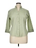 DCC Green 3/4 Sleeve Blouse Size XL - photo 1