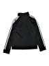 Adidas 100% Recycled Polyester Black Track Jacket Size 10 - 12 - photo 2