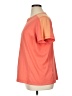 Lands' End 100% Polyester Orange Short Sleeve Top Size 0X - photo 5