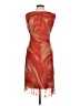 Jonathan Martin 100% Polyester Tie-dye Red Cocktail Dress Size 8 - photo 2