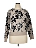 Cynthia Rowley TJX Floral Tan Pullover Sweater Size XL - photo 1