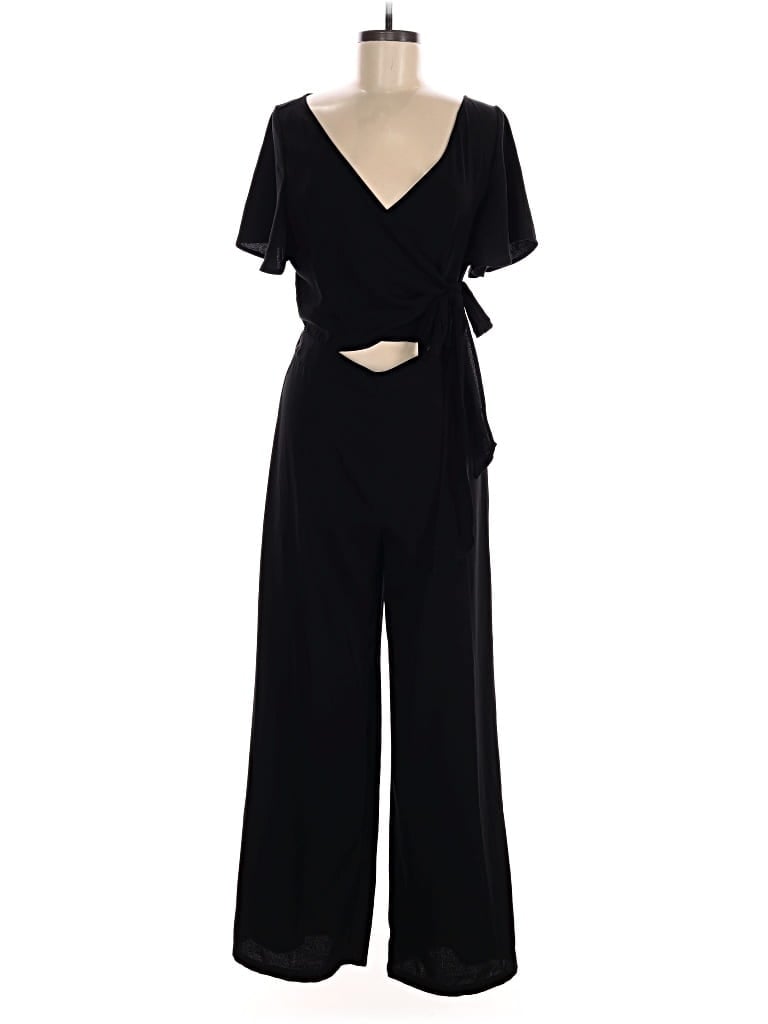 Pre-owned Leith Jumpsuit In Black