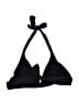 Mossimo Solid Black Swimsuit Top Size S - photo 2