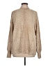 Chico's 100% Nylon Animal Print Tan Pullover Sweater Size Lg (2) - photo 1