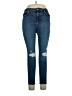 Gap Hearts Blue Jeans Size 33 waist - photo 1