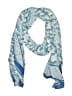 Unbranded Paisley Blue Scarf One size - photo 1