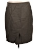 The Limited 100% Polyester Solid Gray Casual Skirt Size 12 - photo 2