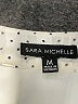 Sara Michelle 100% Polyester Ivory 3/4 Sleeve Blouse Size M - photo 7
