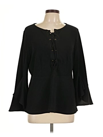Chico's Long Sleeve Blouse (view 1)