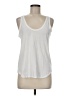 Quince White Sleeveless T-Shirt Size M - photo 1