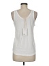 Quince White Sleeveless T-Shirt Size M - photo 2