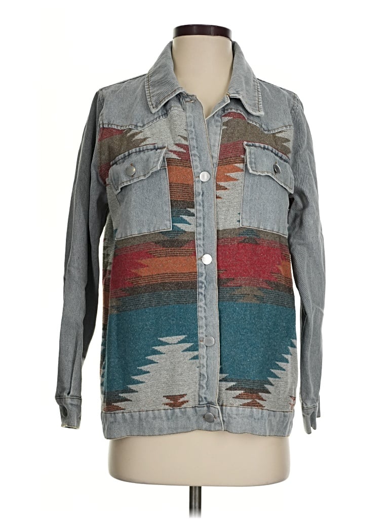 Pre-owned Hudson Gray Denim Jacket In Gray