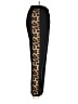 Terez Animal Print Black Track Pants Size S - photo 4
