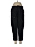 Max Studio Black Cargo Pants Size 8 - photo 1