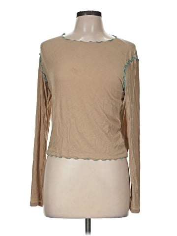 Madewell Contrast-Stitched Crewneck Crop Tee (view 1)