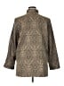 Additions by Chico's Paisley Brown Coat Size XL (3) - photo 2