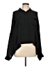 Rag & Bone Black Long Sleeve Blouse Size L - photo 1