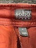 Soho Solid Brown Khaki Shorts Size 4 - photo 3