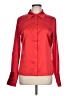 Boston Proper Solid Red Long Sleeve Blouse Size 10 - photo 1
