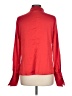 Boston Proper Solid Red Long Sleeve Blouse Size 10 - photo 2