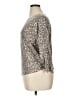 Sioni Animal Print Gray Cardigan Size XL - photo 5