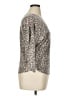 Sioni Animal Print Gray Cardigan Size XL - photo 4