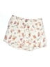 American Eagle Outfitters 100% Cotton Floral Ivory Shorts Size 8 - photo 1