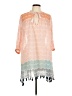 Roberta Roller Rabbit 100% Cotton Orange Kimono Size L - photo 1