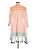 Roberta Roller Rabbit 100% Cotton Orange Kimono Size L - photo 2