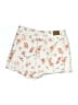 American Eagle Outfitters 100% Cotton Floral Ivory Shorts Size 8 - photo 2