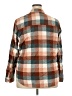 Universal Thread 100% Cotton Plaid Brown Long Sleeve Button-Down Shirt Size XXL - photo 2
