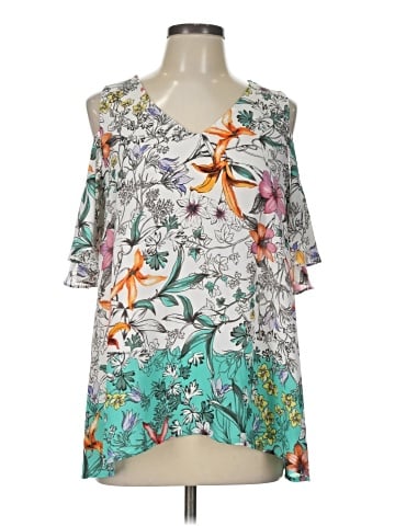 DR2 3/4 Sleeve Blouse (view 1)
