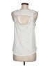 Athleta White Silver Sleeveless T-Shirt Size M - photo 2