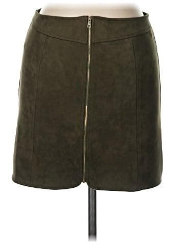 Akira Faux Leather Skirt (view 1)