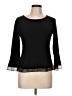 Sympli Black 3/4 Sleeve Top Size 10 - photo 1