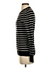Nordstrom 100% Cashmere Stripes Black Cashmere Pullover Sweater Size XS - photo 5