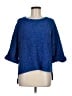 Architect 100% Polyester Blue Pullover Sweater Size M - photo 1