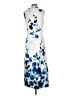 Unbranded Print Blue Cocktail Dress Size S - photo 2