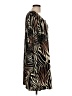 MSK Animal Print Brown Black Cocktail Dress Size L (estimated) - photo 4